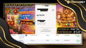 bukti jackpot