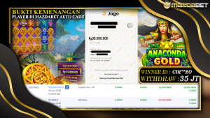 bukti jackpot