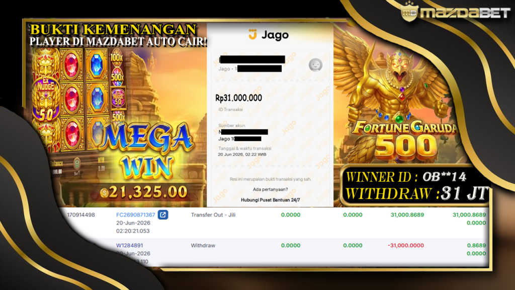 BUKTI JACKPOT