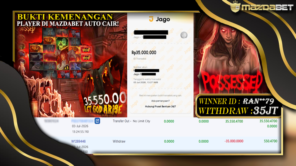 BUKTI JACKPOT