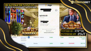 bukti jackpot