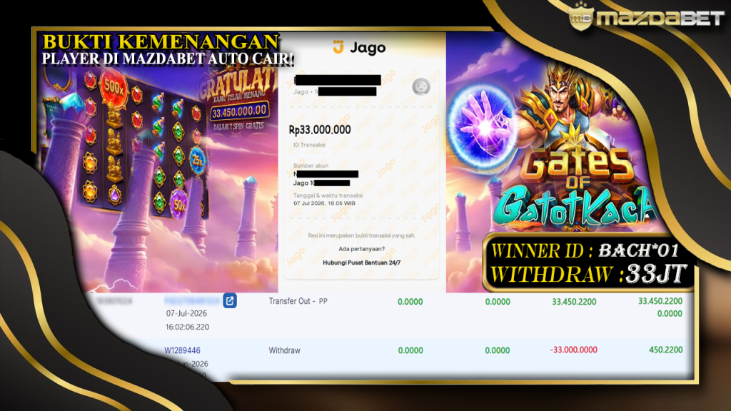 BUKTI JACKPOT