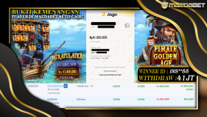 bukti jackpot