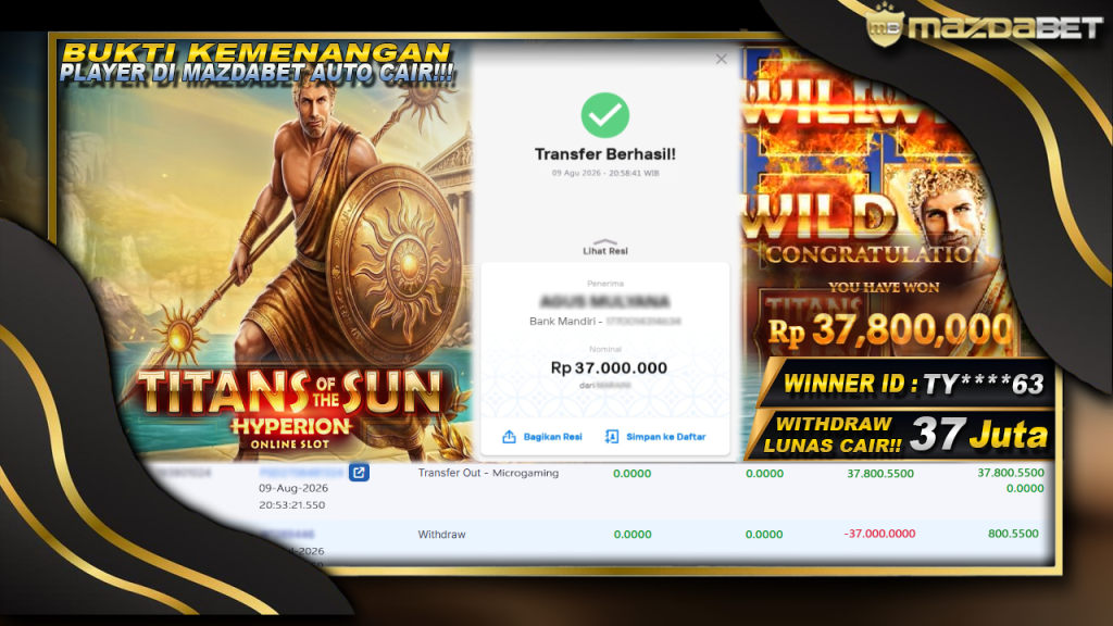 BUKTI JACKPOT