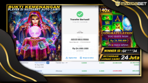 bukti jackpot