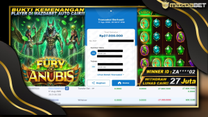 bukti jackpot