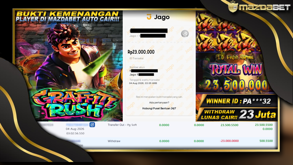 BUKTI JACKPOT