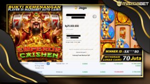 bukti jackpot