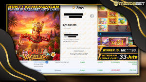bukti jackpot